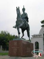 Monument to cavalryman-maiden Durovoj N.A.