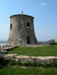 Stone tower of Elabuga fortress, the so-called “Devil’s fort”