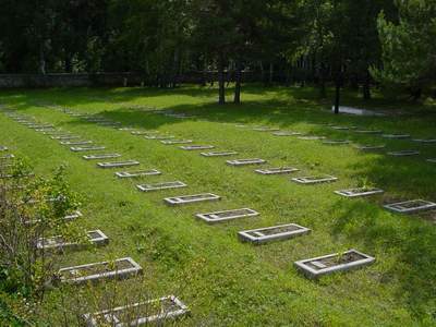 Japanese cemetery in Elabuga beforre 1998 year