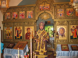 Богослужение в Казанско-Богородицком женском монастыре